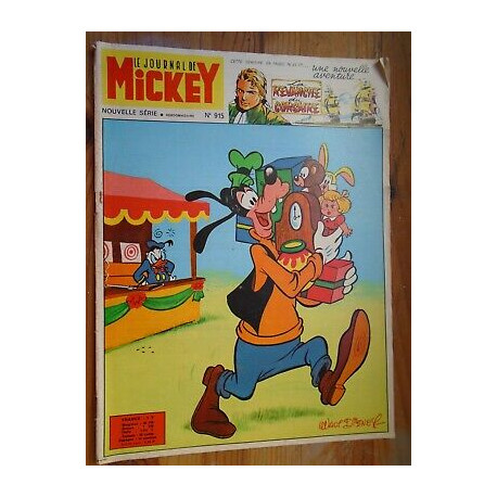 Le Journal de Mickey hebdomadaire N 915