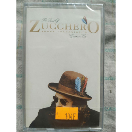 Zucchero Sugar Fornaciari's Greatest Hits Cassette Audio-K7 NEUVE... Zucchero Sugar Fornaciari's Greatest Hits Cassette Audio-K7 NEUVE...