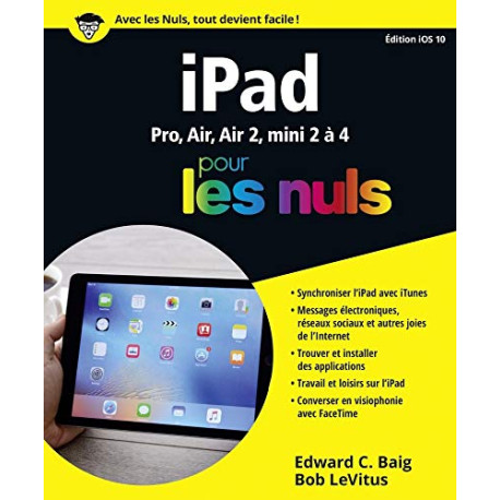 iPad ed iOS 10 pour les Nuls iPad ed iOS 10 pour les Nuls