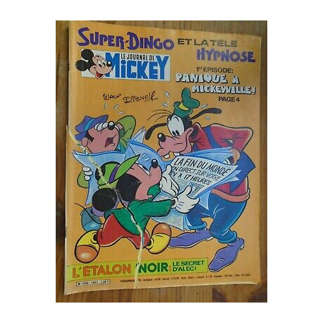 Le Journal de Mickey hebdomadaire N 1651