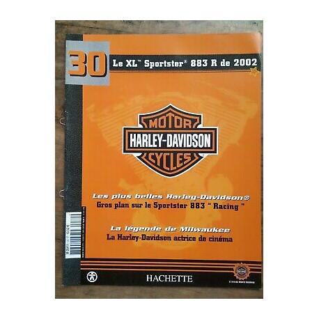 Le XL Sportster 883 R de 2002 harley davidson Motorcycle Nº30... Le XL Sportster 883 R de 2002 harley davidson Motorcycle Nº30...