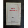 Bertrand poirot delpech Finie la Comédie gallimard