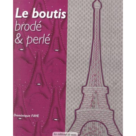 Le boutis brodé et perlé