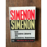 SIMENON LES QUATRE JOURS DU PAUVRE HOMME