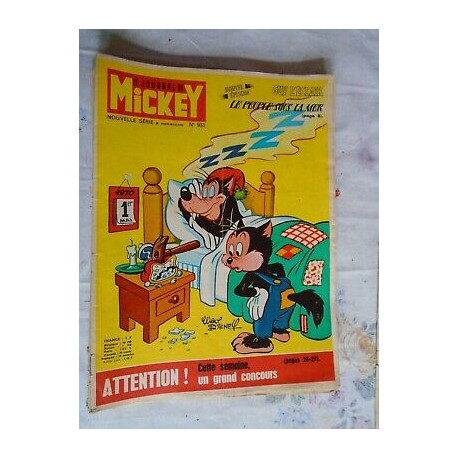 Le Journal de Mickey hebdomadaire N 933