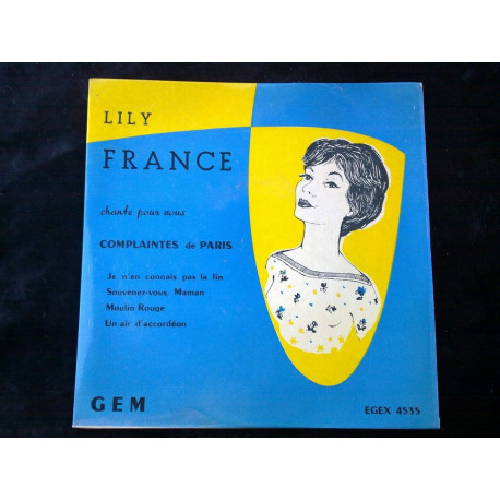 Lily France Complaintes de Paris-Je n'en connais pas la fin45... Lily France Complaintes de Paris-Je n'en connais pas la fin45...