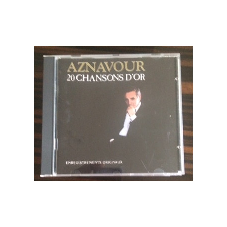 AZNAVOUR - 20 CHANSONS D'OR AZNAVOUR - 20 CHANSONS D'OR