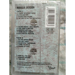 Mahalia Jackson Negro Spiritual Cassette Audio-K7 NEUVE SOUS BLISTER