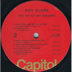 The Tip Of My Fingers