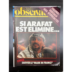 Le Nouvel Observateur N973 - Si Arafat est éliminé