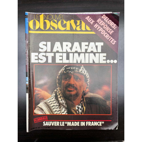 Le Nouvel Observateur N973 - Si Arafat est éliminé