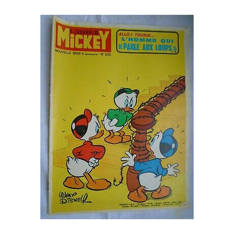 Le Journal de Mickey hebdomadaire N 1078