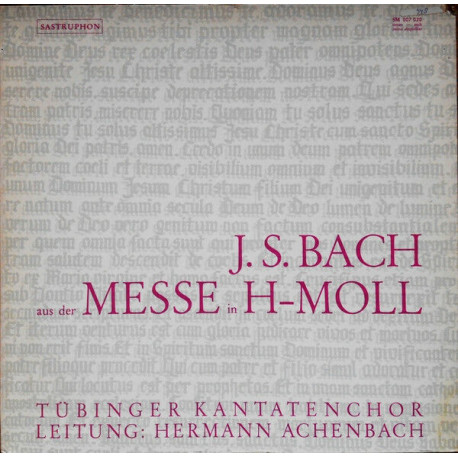 Aus Der Messe In H-moll