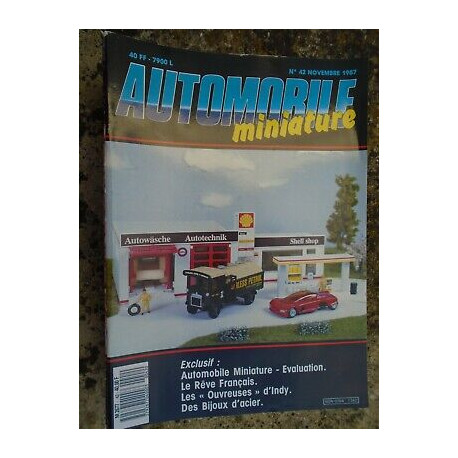 Automobile Miniature n 42 novembre 1987