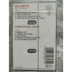 Don Johnson Les it roll Cassette Audio-K7 NEUVE SOUS BLISTER