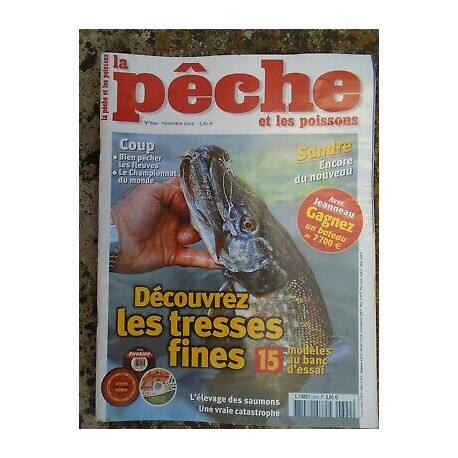 La pêche et les poissons n 690 Novembre 2002