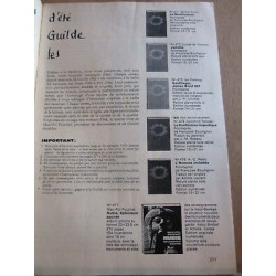Guilde du livre lausanne Bulletin mensuel n6 Juin 1965 30ème année