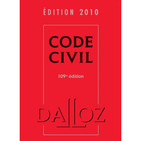 Code civil 2010 Code civil 2010
