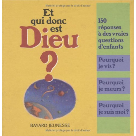 Et qui donc est Dieu Et qui donc est Dieu