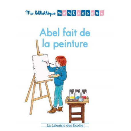 Ma bibliothèque Montessori - Abel fait de la peinture Ma bibliothèque Montessori - Abel fait de la peinture
