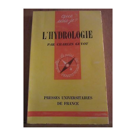 Charles guyot lhydrologie Que sais je 884