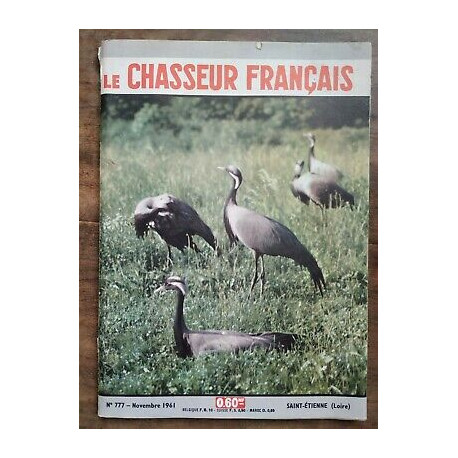 Le Chasseur Français Nº 777 Novembre 1961