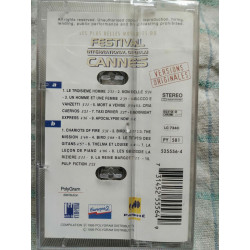 Festival International du film Cannes Cassette Audio-K7 NEUVE SOUS...