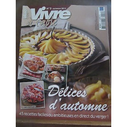 Vivre à table n3 Automne Délices d'automne