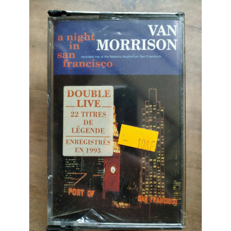 Van Morrison A Night in the San Francisco Cassettes Audio NEUVES... Van Morrison A Night in the San Francisco Cassettes Audio NEUVES...