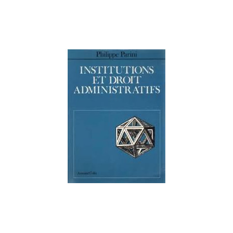 Institutions et droit administratifs Institutions et droit administratifs