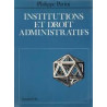 Institutions et droit administratifs
