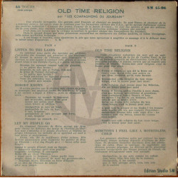 Negro Spirituals - Old Time Religion