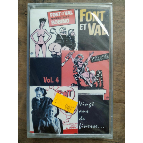 Font et Val Vingt Ans De Finesse Vol 4 Cassette Audio-K7 NEUVE... Font et Val Vingt Ans De Finesse Vol 4 Cassette Audio-K7 NEUVE...