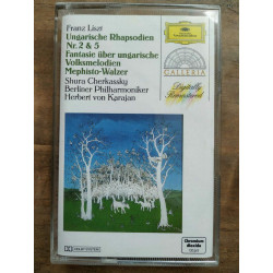 Liszt Fantasie uber ungarische - Herbert von Karajan Cassette Audio-K7