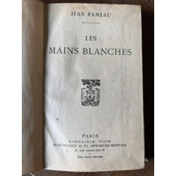Jean Rameau Les mains blanches Librairie Plon