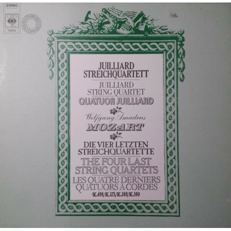 Die Vier Letzten Streichquartette [ The Last Four String Quartets...