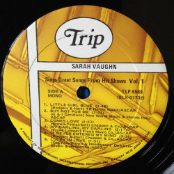 Sings Great Songs From Hit Shows Vol. 1