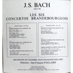 J.S. Bach - Les Six Concertos Brandebourgeois
