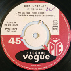 Chris Barber And His Jazz Band Vol. 3