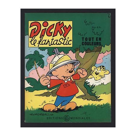 BD Robet MOREAU Dicky le fantastic à houla houla à l'Opéra