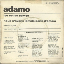 Les Belles Dames / Nous N'Avons Jamais Parlé D'Amour