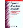 Epreuve de culture générale: Les grands problèmes sanitaires et...