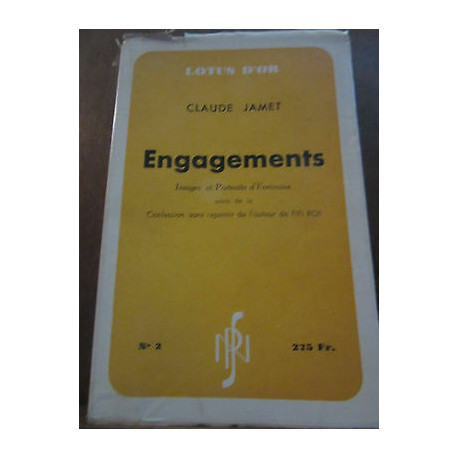 Engagements Lotus d'Or n2
