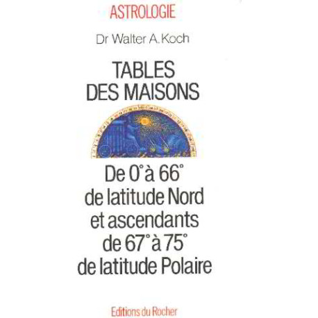 Table des maisons Table des maisons