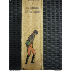 Le rouge et le noir aquarelles de S. Ballivet