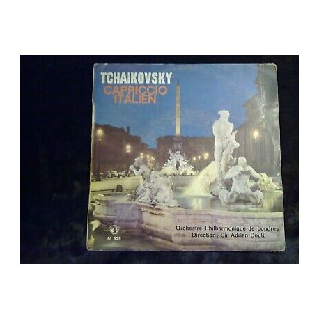 Tchaikovsky Capriccio italien 45t Guilde Internationale du Disque... Tchaikovsky Capriccio italien 45t Guilde Internationale du Disque...