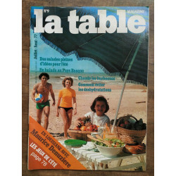 La Table Magazine n9 juillet août 1977
