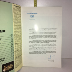 Brochure Exposition CRISTAUX 86 Ville de Strasbourg EXPO Als
