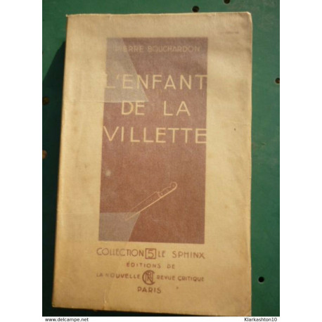 L'enfant de la Villette L'enfant de la Villette