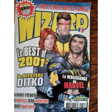 Wizard Magazine Le Magazine des Comics n 18 The Best of 2001... Wizard Magazine Le Magazine des Comics n 18 The Best of 2001...